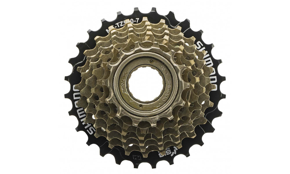 Aizmugurējais zobratu bloks Shimano MF-TZ500 7-speed - 1