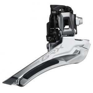 Priekšējais pārslēdzējs Shimano GRX FD-RX810 Brazed-on Down-Swing 2x11-speed Priekšējais pārslēdzējs Shimano GRX FD-RX810 Brazed-on Down-Swing 2x11-speed