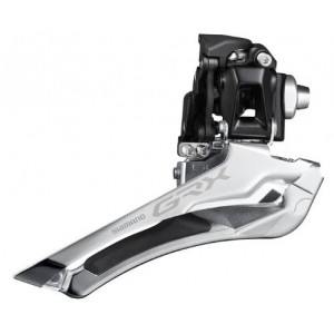Priekšējais pārslēdzējs Shimano GRX FD-RX400 Brazed-on Down-Swing 2x10-speed Priekšējais pārslēdzējs Shimano GRX FD-RX400 Brazed-on Down-Swing 2x10-speed