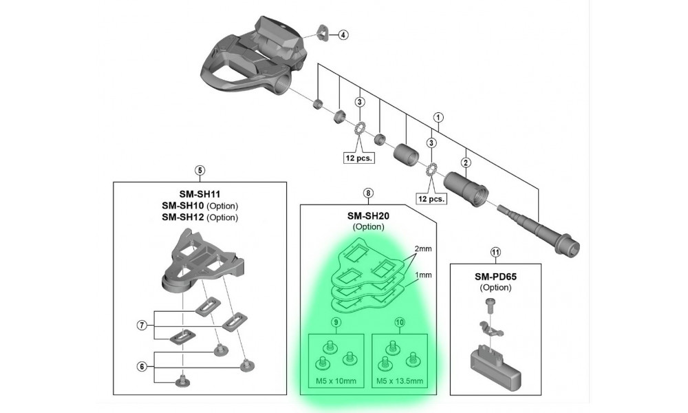 Aizmugurējā pārslēdzēja sajūga mehānisma svira Shimano RD-M9000 with fixing plate - 1 Aizmugurējā pārslēdzēja sajūga mehānisma svira Shimano RD-M9000 with fixing plate - 1