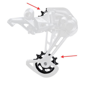 Aizmugurējā pārslēdzēja rullīšu komplekts Shimano RD-M7100 Aizmugurējā pārslēdzēja rullīšu komplekts Shimano RD-M7100