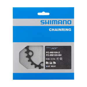 Priekšējā ķēdes riteņa Shimano XT FC-M8100 26T