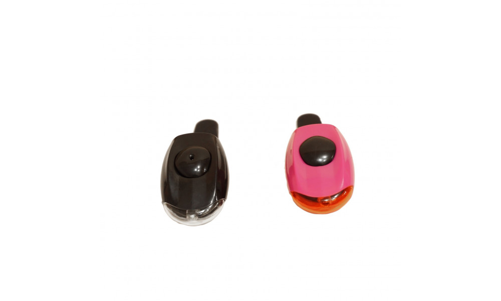 Apgaismojums komplekts Azimut Rubiplast 1LED 3F black/red - 4