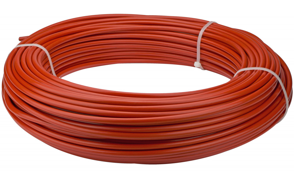 Pārslēdzēja trose apvalks Saccon Italy 5mm lubricated RED (1m) 