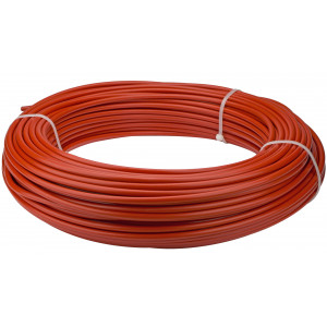 Bremzes trose apvalks Saccon Italy 5mm lubricated RED (1m)