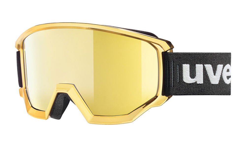 Slēpošanas brilles Uvex Athletic FM chrome gold 