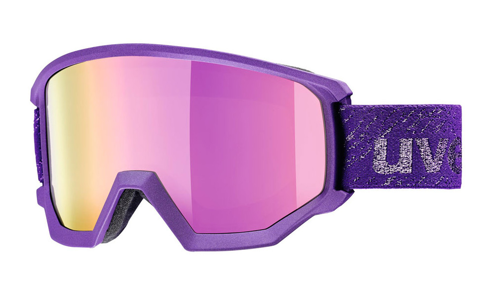 Slēpošanas brilles Uvex Athletic FM deep-violet mat 