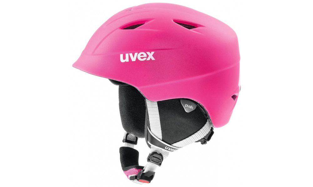 Slēpošanas ķivere Uvex Airwing 2 Pro pink mat 