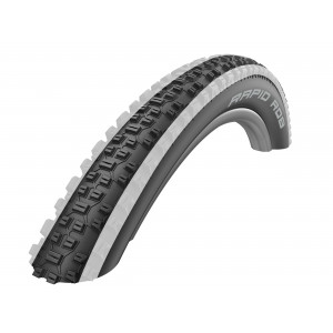 Riepa 27.5" Schwalbe Rapid Rob HS 425, Active Wired 57-584 / 27.5x2.25 White Stripes