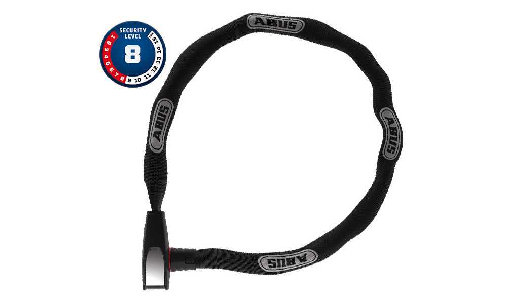 Atslēga Abus Steel-O-Chain 8807K/110 black 