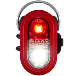 Aizmugurējais lukturis Sigma Micro DUO red