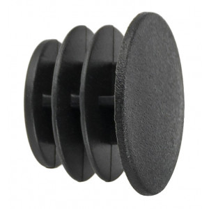 Stūres rokturu korķi Azimut End Plug Simple plastic black