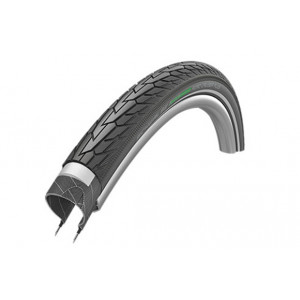 Riepa 20" Schwalbe Road Cruiser Plus HS 484, Active Wired 47-406 GreenCompound Reflex