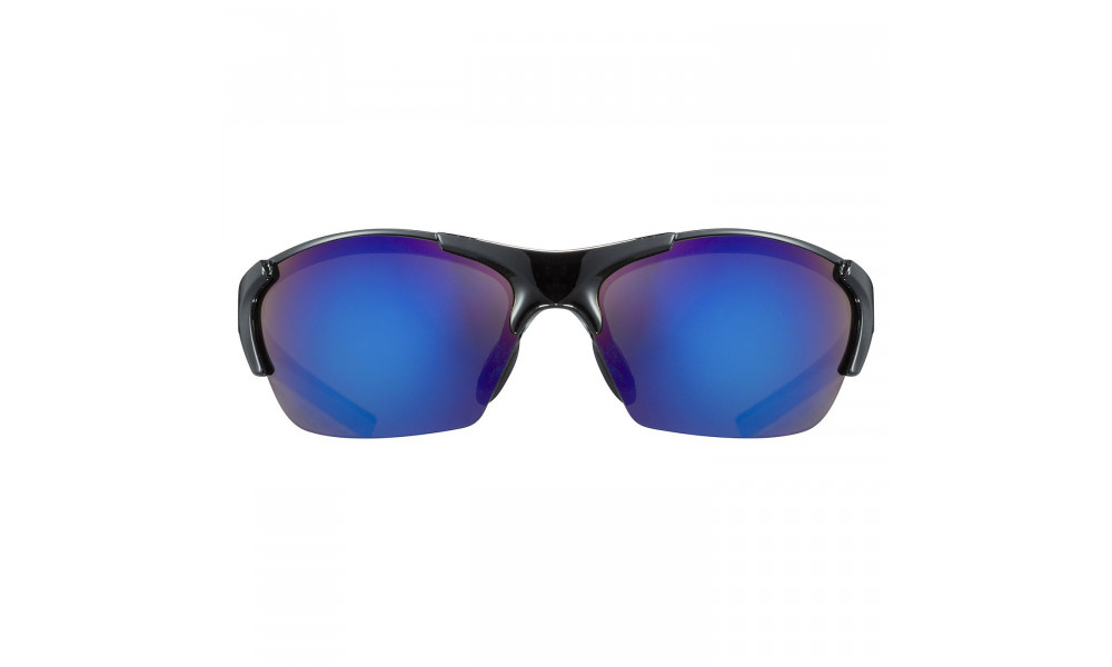 Brilles Uvex blaze III black blue / mirror blue - 2