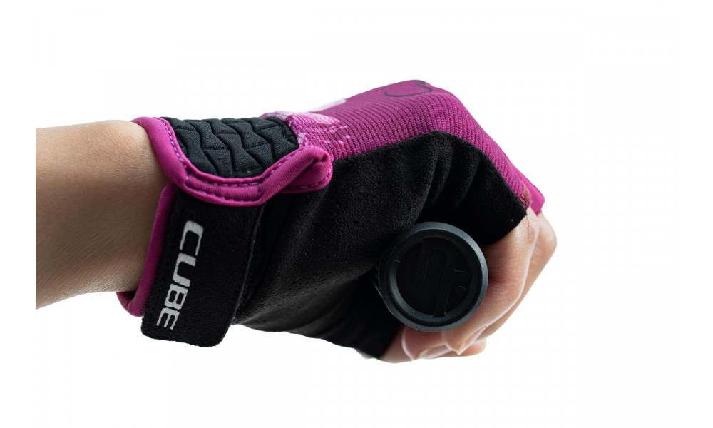 Gloves Cube Performance Junior Short pink - 3