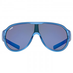 Brilles Uvex Sportstyle 512 blue transparent / mirror blue