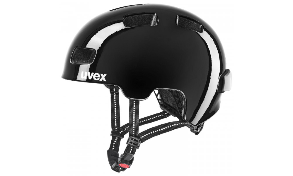 Velo ķivere Uvex City 4 Mini me black-white - 5