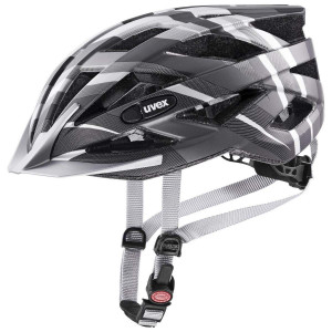 Velo ķivere Uvex Air wing cc black-silver mat