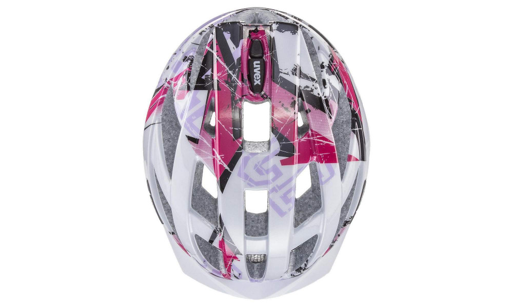 Velo ķivere Uvex Air wing white-pink - 1