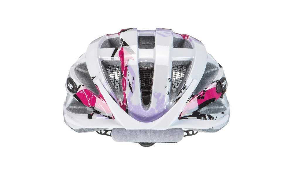 Velo ķivere Uvex Air wing white-pink - 2