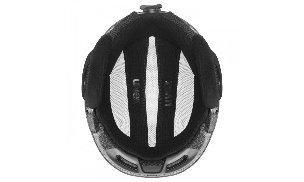 Slēpošanas ķivere Uvex jimm black-anthracite mat - 4