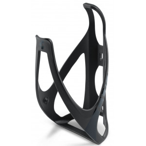 Pudeles turētājs CUBE HPP matt irridium'n'glossy black