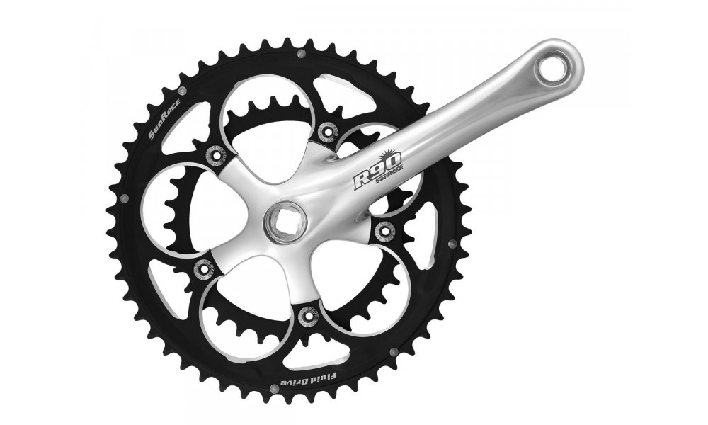 Priekšējais zobratu bloks SunRace FCR9F 50x34T 170mm 2x9-speed 