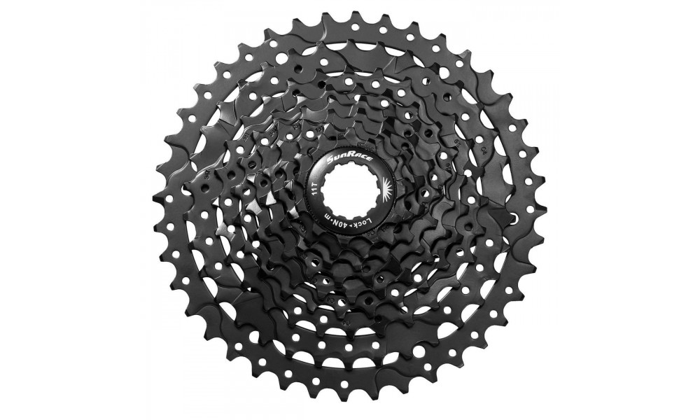 Aizmugurējais zobratu bloks SunRace CSM980 9-speed 11-40T - 2