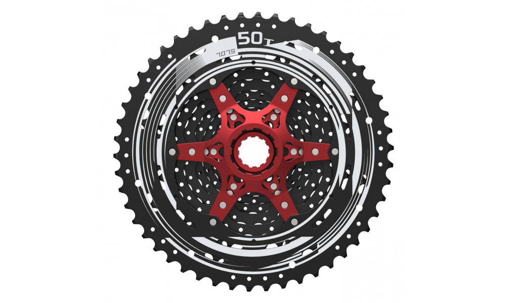 Aizmugurējais zobratu bloks SunRace CSMX80 11-speed 11-50T black - 1