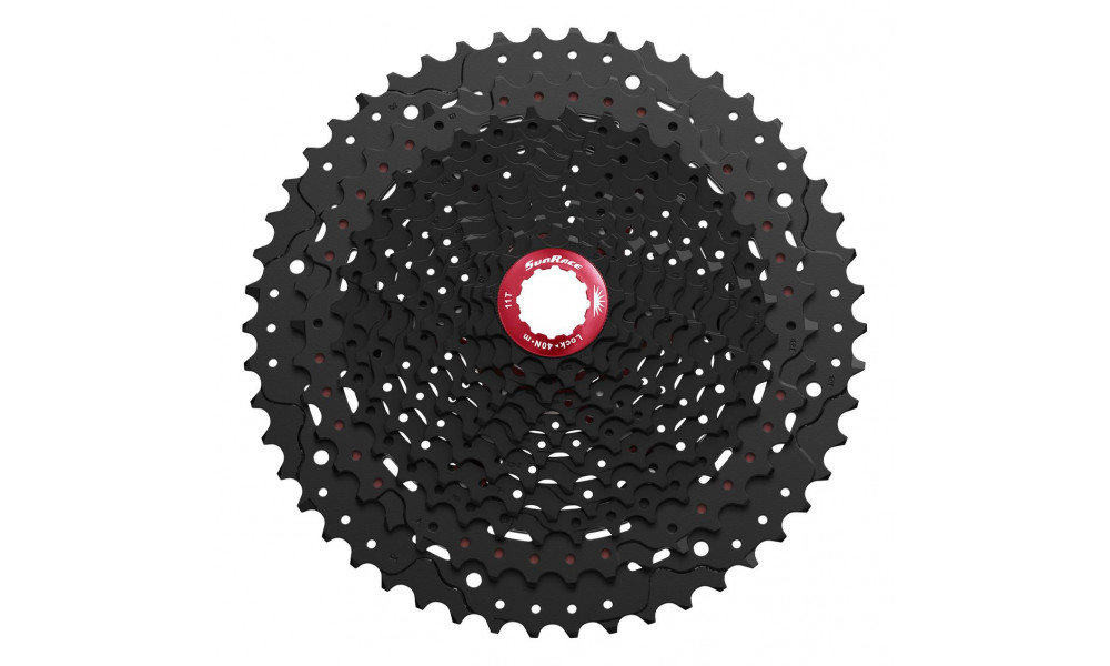 Aizmugurējais zobratu bloks SunRace CSMX80 11-speed 11-50T black - 2