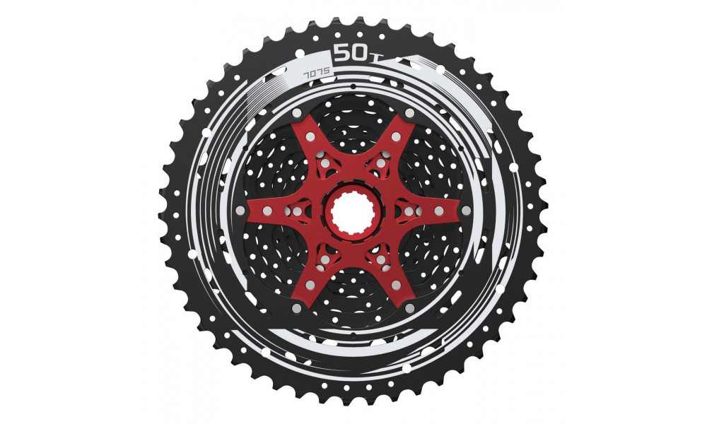 Aizmugurējais zobratu bloks SunRace CSMZ90 12-speed 11-50T black - 1