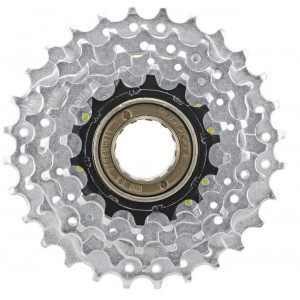 Aizmugurējais zobratu bloks SunRace MFM2A 5-speed 14-28T zinc (ieskrūvēts)