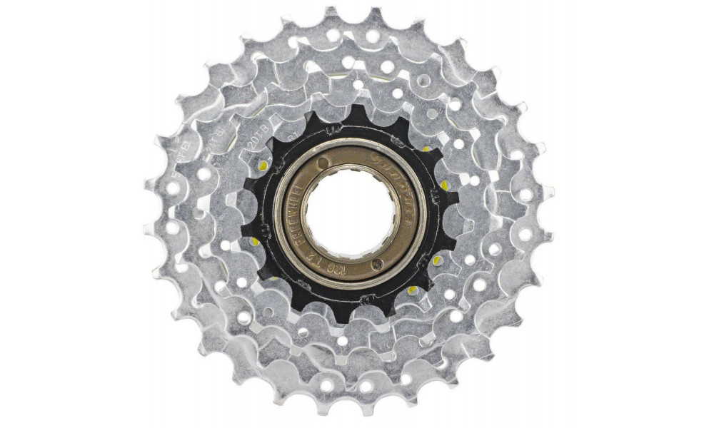 Aizmugurējais zobratu bloks SunRace MFM2A 5-speed 14-28T zinc (ieskrūvēts) - 1
