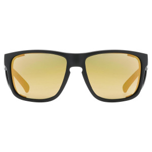 Brilles Uvex Sportstyle 312 black mat-gold / mirror gold