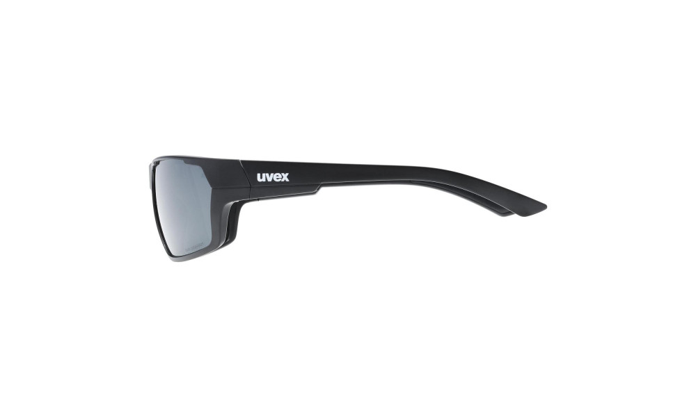 Brilles Uvex Sportstyle 233 P black mat / litemirror silver - 3