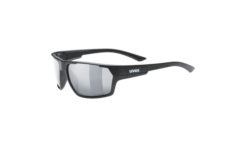 Brilles Uvex Sportstyle 233 P black mat / litemirror silver - 5