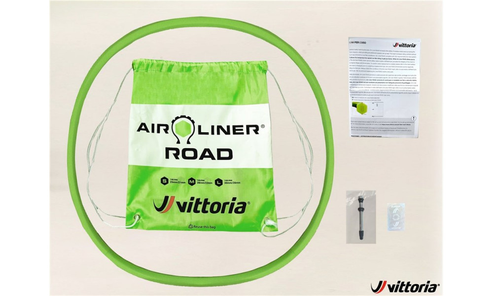 Bezkameru riepas aizsardzība pret caurduršanu Vittoria Air-Liner Road M (700x27/29mm) - 8