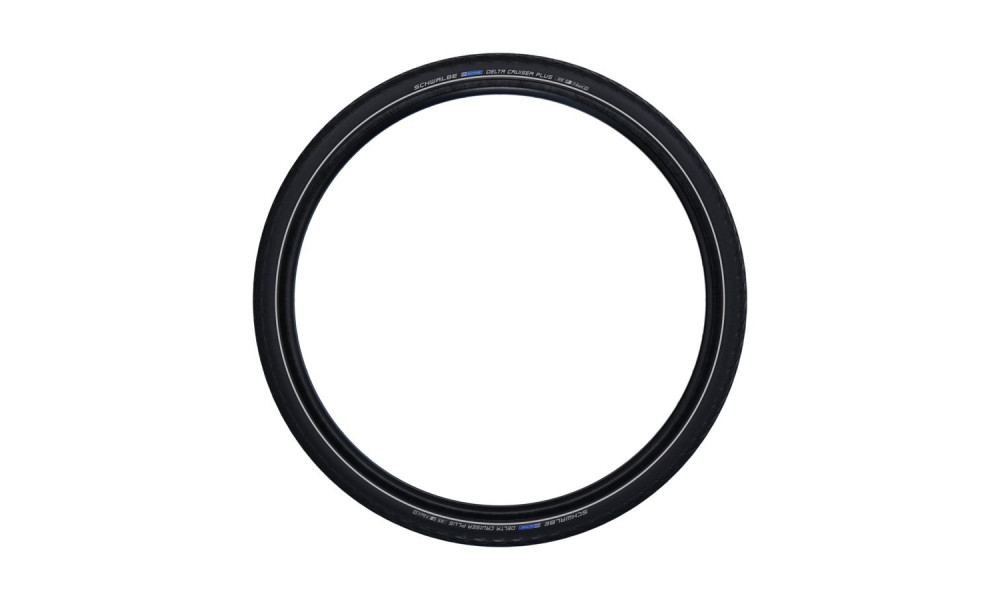 Riepa 28" Schwalbe Delta Cruiser Plus HS 431 Active Wired 40-622 / 28x1.50 Black-Reflex - 1