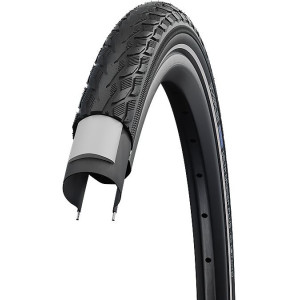 Riepa 28" Schwalbe Delta Cruiser Plus HS 431 Active Wired 40-622 / 28x1.50 Black-Reflex