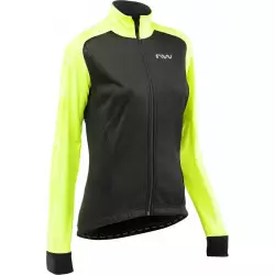 Velo jaka Northwave Reload WMN SP black-yellow fluo