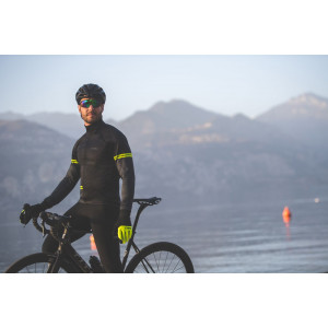 Velo cimdi Northwave Fast Gel black/yellow fluo