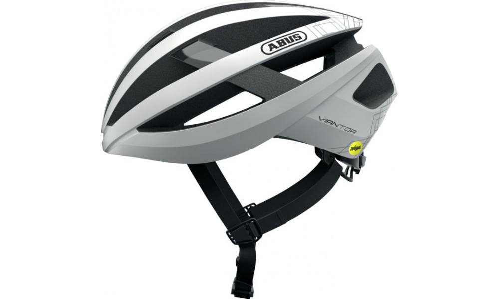 Velo ķivere Abus Viantor MIPS polar white - 4