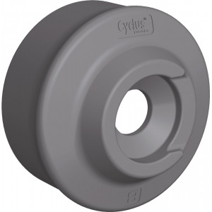 Velosipēdu remonta stenda daļa Cyclus Tools axle support adapter B short slotted plastic (290012)