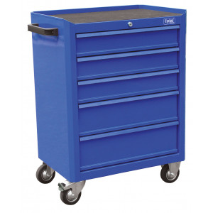 Uzglabāšanas kaste Cyclus Tools Trolley for tools with 5 drawers 820x615x425cm (720560)