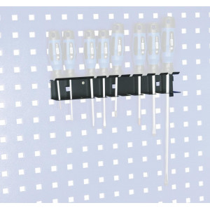 Darbnīcas galda daļa Cyclus Tools holder for screw drivers for perforated wall 720643 (720657)