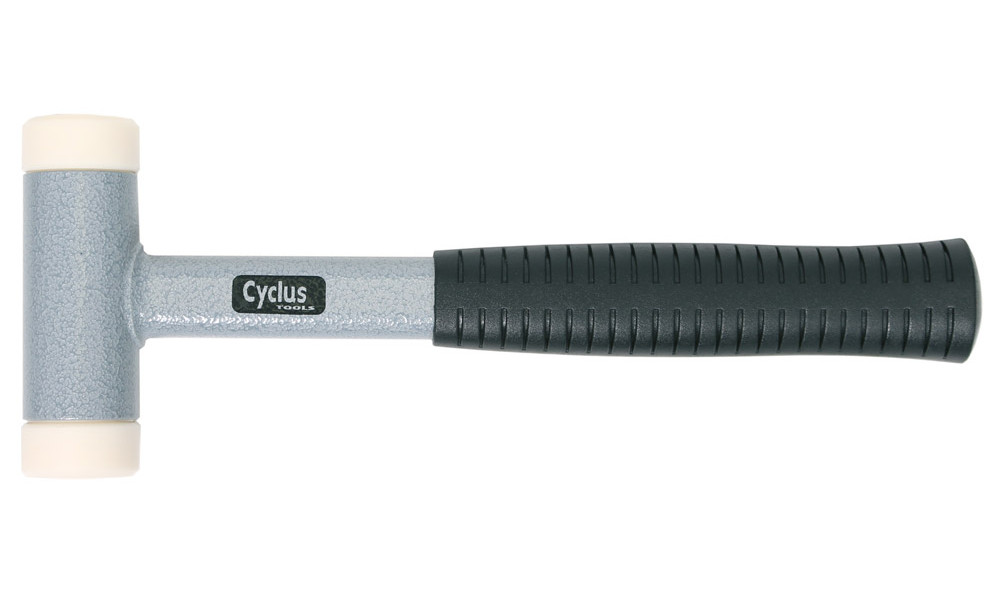 Instruments Cyclus Tools soft-head hammer 650g 250mm anti-rebound with replaceable plastic heads (720925) 