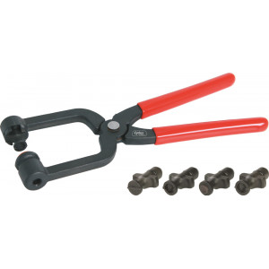 Instruments pliers Cyclus Tools Chainring´r for chainring bolts with 5 bits A/B/C/D/E (729996)