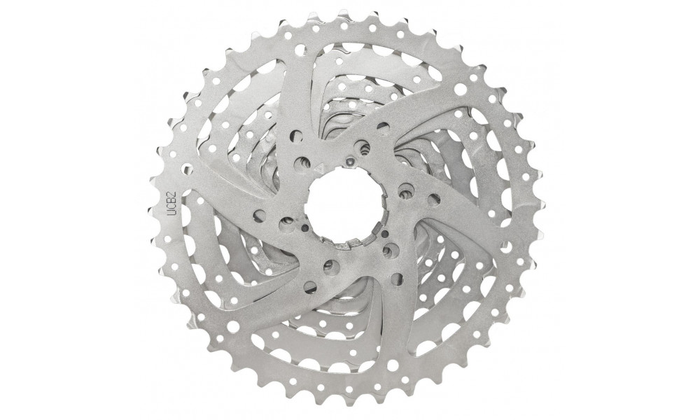 Aizmugurējais zobratu bloks SunRace CSM980 9-speed 11-40T nickel - 1