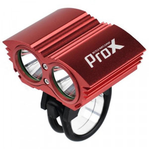 Priekšējais lukturis ProX Dual I Power 2xCREE red