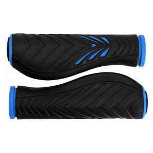 Stūres rokturi Velo ProX VLG-1133AD2 130mm Comfort GEL blue-black